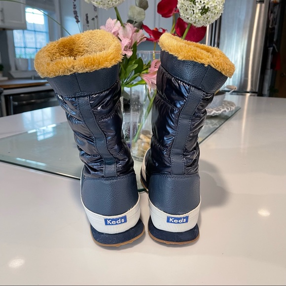 Keds Womens Padding Powder Puff Winter Wool Snow Boot Size 10 women - Picture 6 of 12